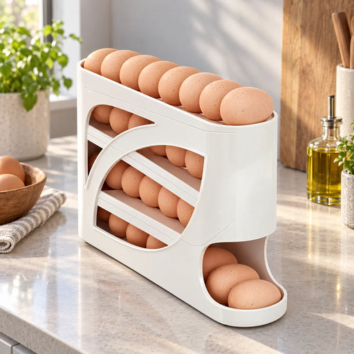OvoGlide - Gravity-Fed Roll Down Egg Dispenser