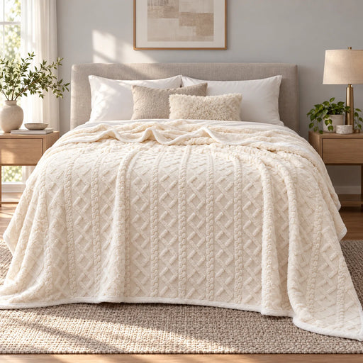 SnuggleWeave - Textured Fleece Blanket