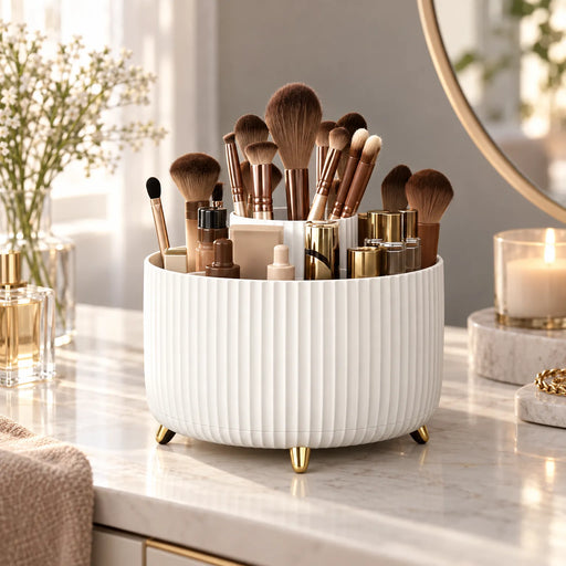 Spinora - Rotating Makeup Organiser